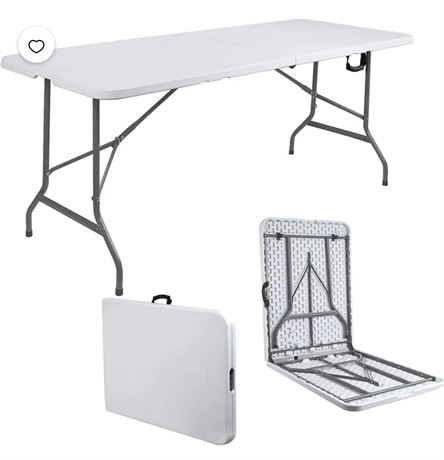 6 Foot Bi Fold Table Whotr