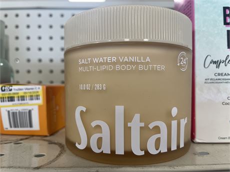 Saltair Multi-Lipid Replenishing Body Butter - Salt Water Vanilla - 10oz