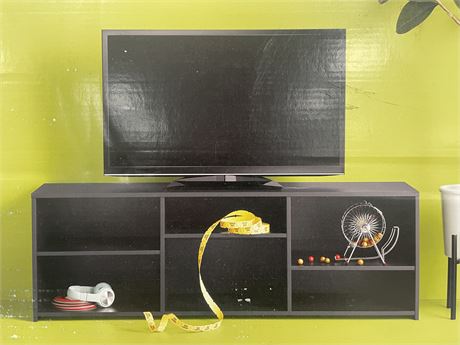 Storage TV Stand for TVs up to 70" Black - Room Essentials