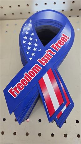 Lot of (2) Freedom isn't Free Magnets