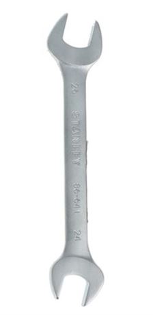 STANLEY 24-26MM DOUBLE OPEN END WRENCH