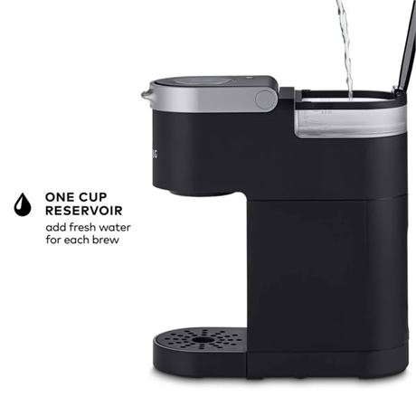 K0eurig K-Mini Single Serve K-Cup Pod Coffee Maker, Black