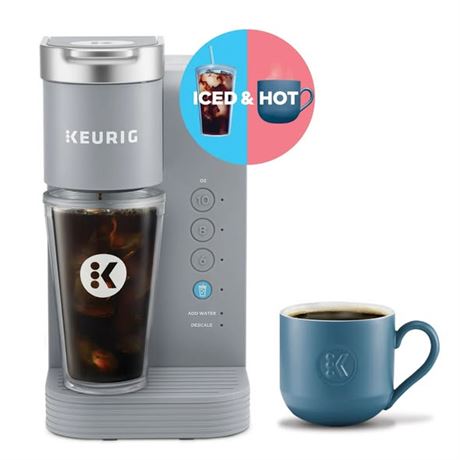 Keurig K-Express Essentials Plus, Iced and Hot Single-Serve K-Cup Pod Coffee Mak